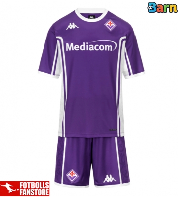 Fiorentina Hemmatröja Barn 2025-26 Kortärmad (+ Korta byxor)